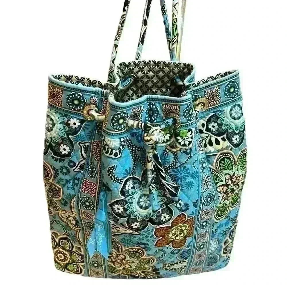 Vera Bradley drawstring bag.  Excellent Used Condition